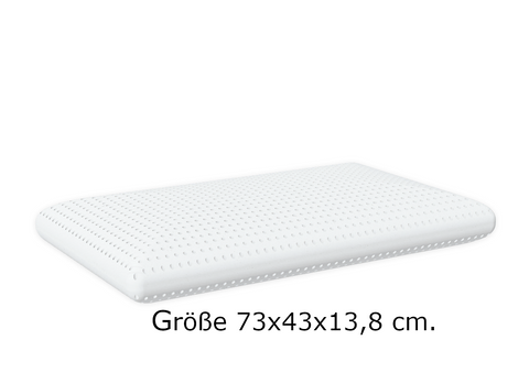 Schlafkissen - Geruchlos - 73x43x13,8 cm+ Gratis Baumwollüberzug - Duftkissen