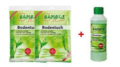 BAMBUS - Bodentuch - 2er Set  50 x 70 cm +1 Kraftreiniger 250 ml GRATIS - Mape Shop